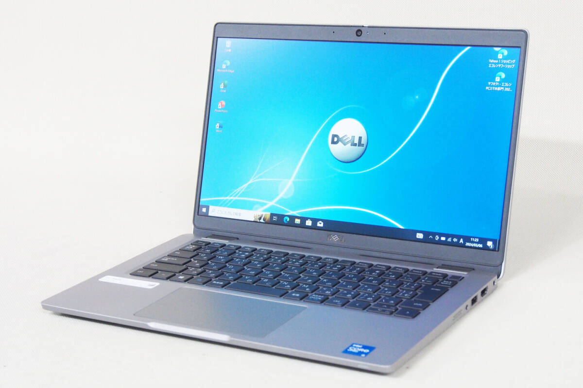【1円～】バッテリー良好 2021年モデル 11世代CPU Office2021 Latitude 13 5320 i5-1145G7 8G SSD256G 13.3型FHD Wi-Fi6 指紋認証 Win10Pro