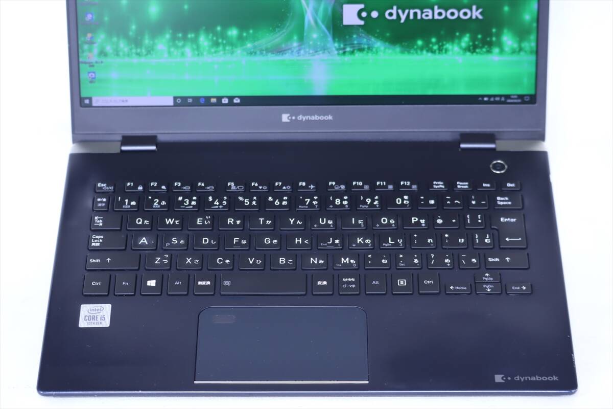 【1円～】Office2021 第10世代CPU搭載!バッテリー良好!超薄型PC!dynabook G83/FP i5-10210U RAM8GB SSD256GB 13.3FHD Win10 Wi-Fi6 顔認証_画像2