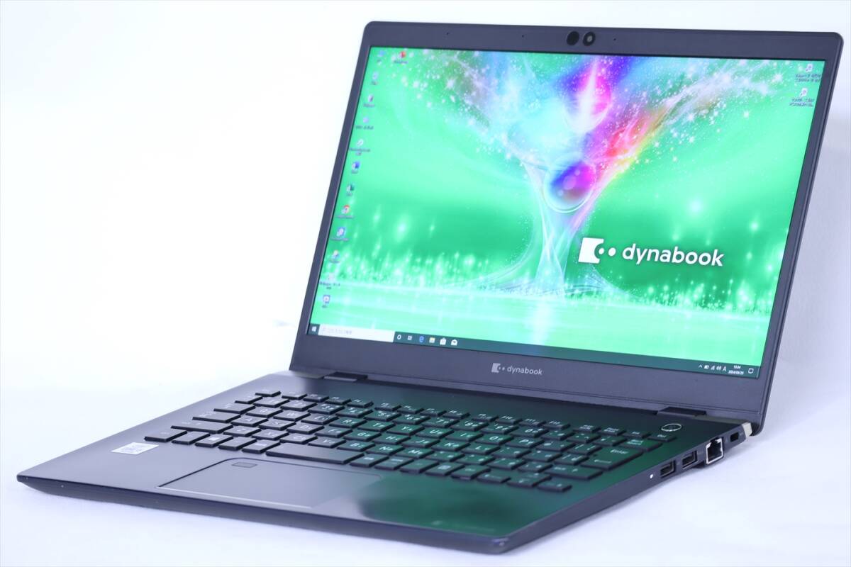 【1円～】Office2021 第10世代CPU搭載!バッテリー良好!超薄型PC!dynabook G83/FP i5-10210U RAM8GB SSD256GB 13.3FHD Win10 Wi-Fi6 顔認証_画像1