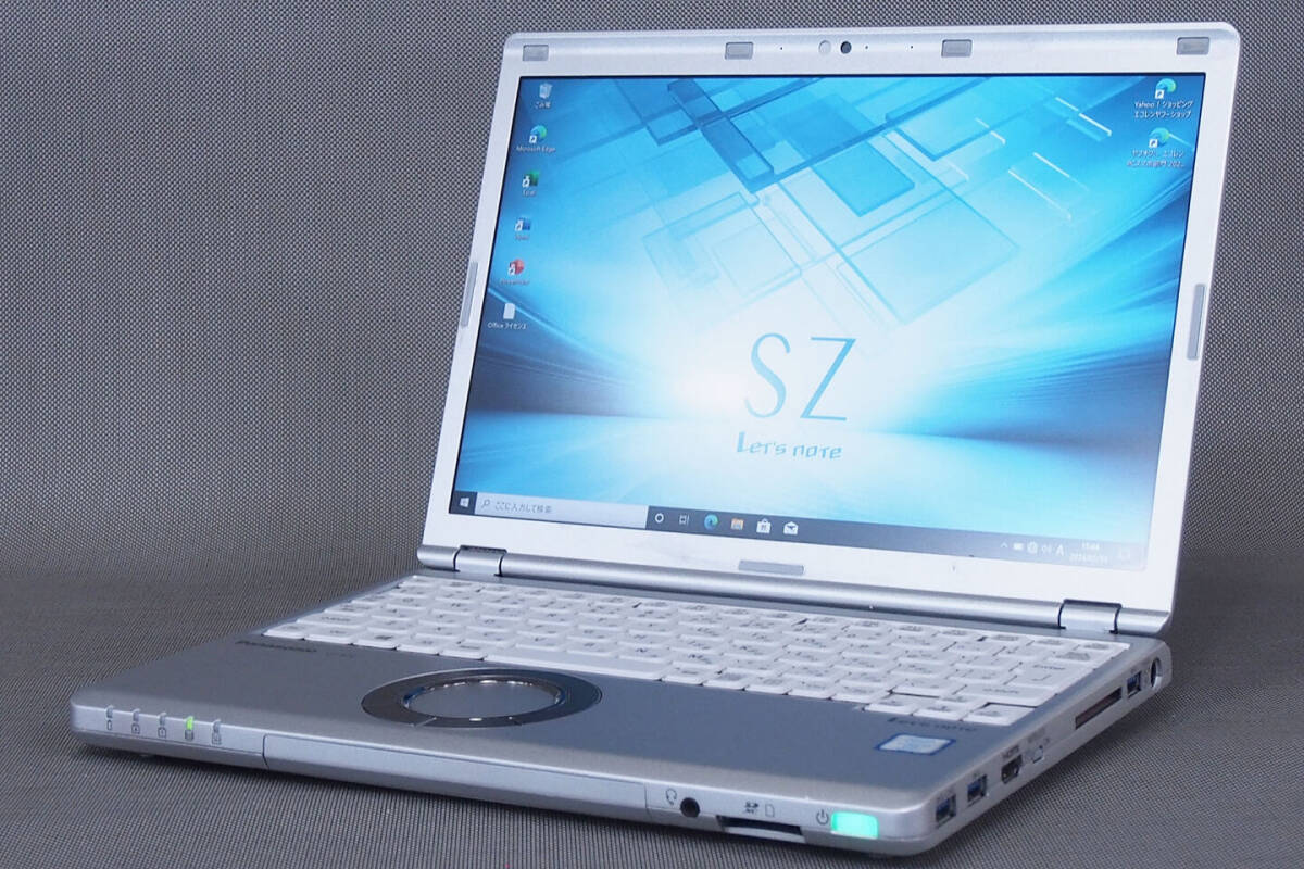 【1円～】バッテリー良好 Corei7 Office2021 Let's note CF-SZ6Z16VS i7-7600U RAM16G SSD512G 12.1型WUXGA カメラ Win10Proリカバリ