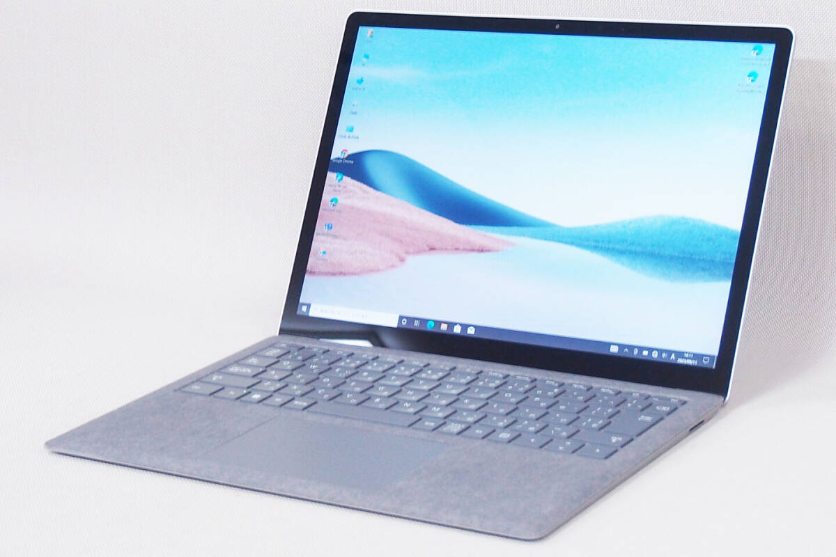 【即配】使用感少 11世代Corei5搭載 Surface Laptop 4 i5-1145G7 8G SSD256G 13.5型PixelSense液晶 Wi-Fi6 顔認証 Win10Proリカバリ