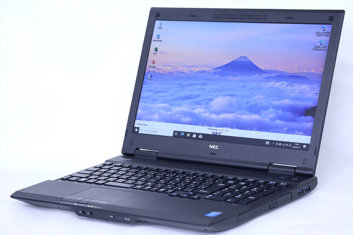 【1円～】Office2021搭載 即戦力PC!VersaPro Type-VD VK27M/D-N i5-4310M RAM8G 500G 15.6TFT Win10 テンキー 有線LAN+無線LAN DVD_画像1