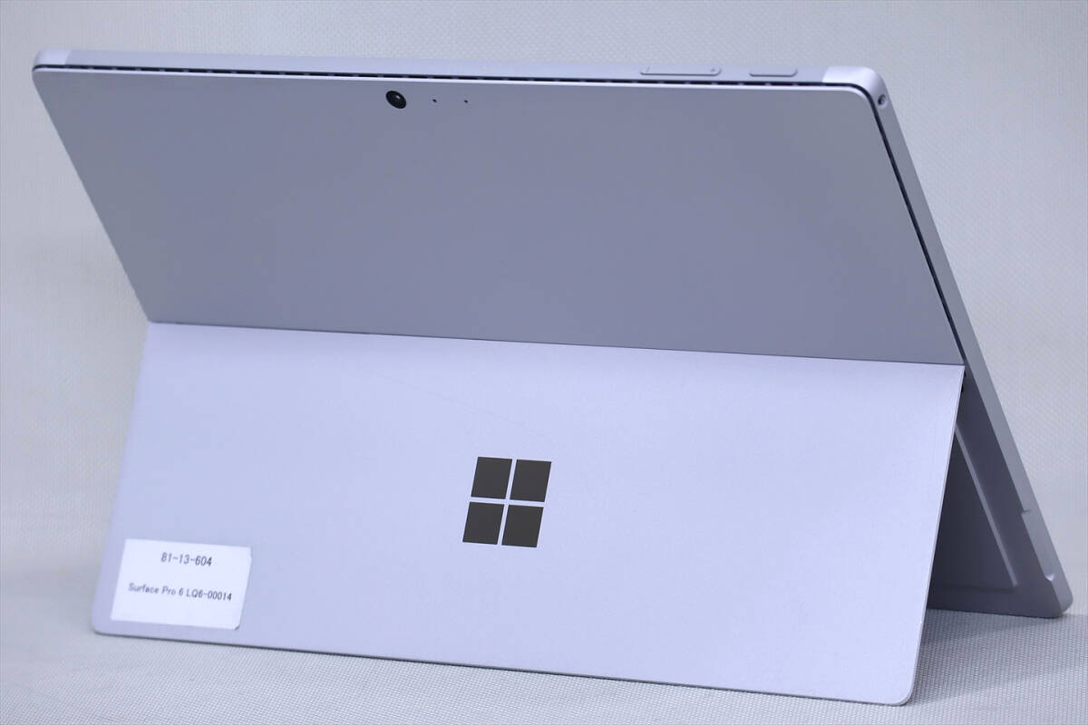 【1円～】高性能タブレットPC！Surface Pro 6 i5-8350U RAM8G SSD256G 12.3PixelSense Win10 新品キーボード追加可能の画像4