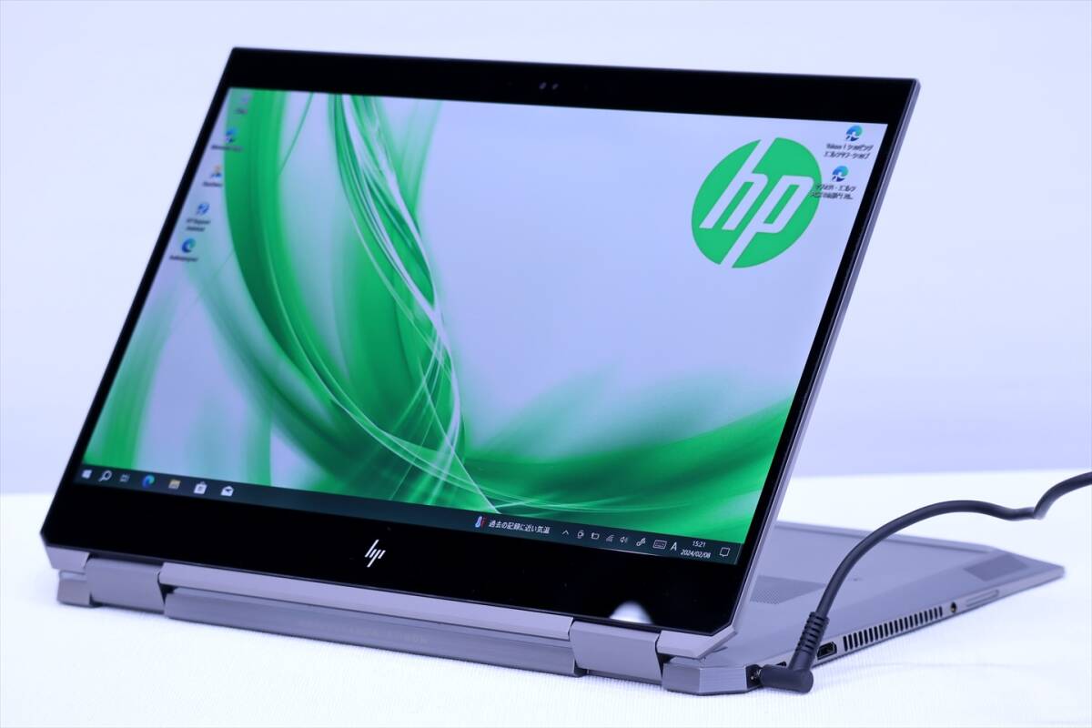 【1円～】Corei7搭載！贅沢装備2-in-1モバイルワークステーション！HP ZBook Studio x360 i7-8750H RAM16G SSD512G 15.6FHD Win10_画像2