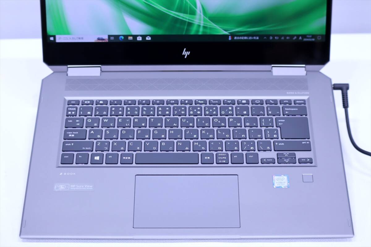 【1円～】Corei7搭載！贅沢装備2-in-1モバイルワークステーション！HP ZBook Studio x360 i7-8750H RAM16G SSD512G 15.6FHD Win10の画像4