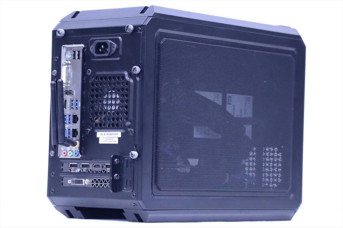 【1円～】空冷性能抜群！コンパクトゲーミングデスクトップPC！G-GEAR mini Gi7J-E91T/NT2 Core i7-7700 RAM16G SSD620G GTX1060-6G Win10_画像2