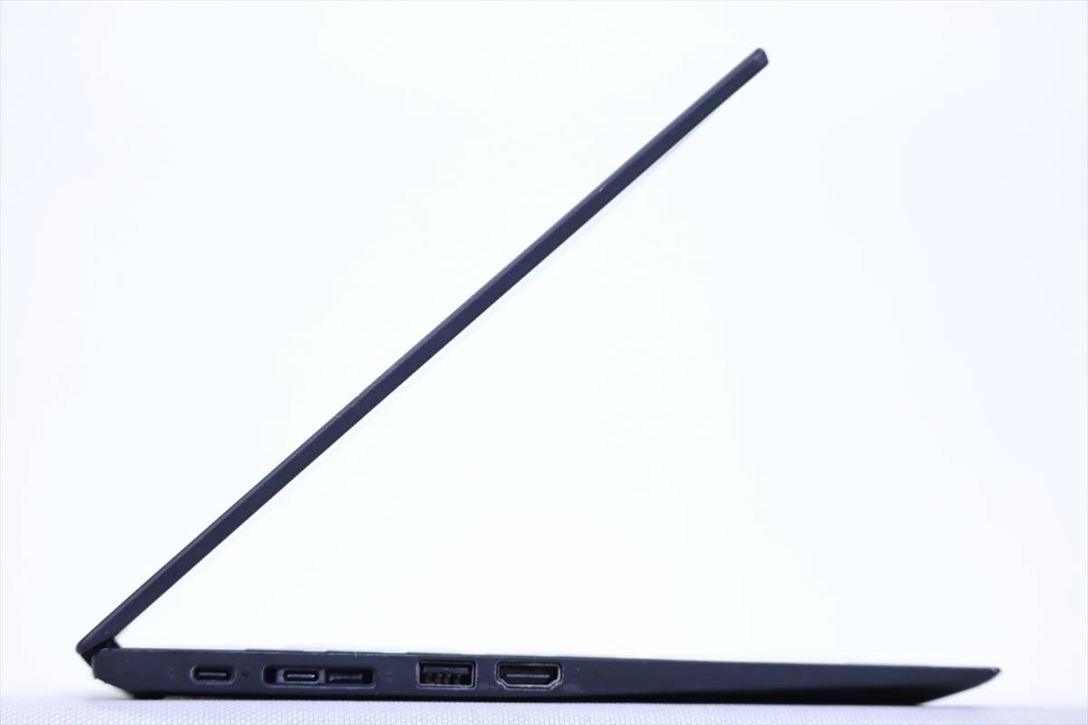 【1円～】薄型軽量！狭額縁スタイリッシュPC！ThinkPad X1 Carbon Gen6 i5-8250U RAM8GB SSD128GB 14.0FHD Win10 Thunderbolt3の画像3