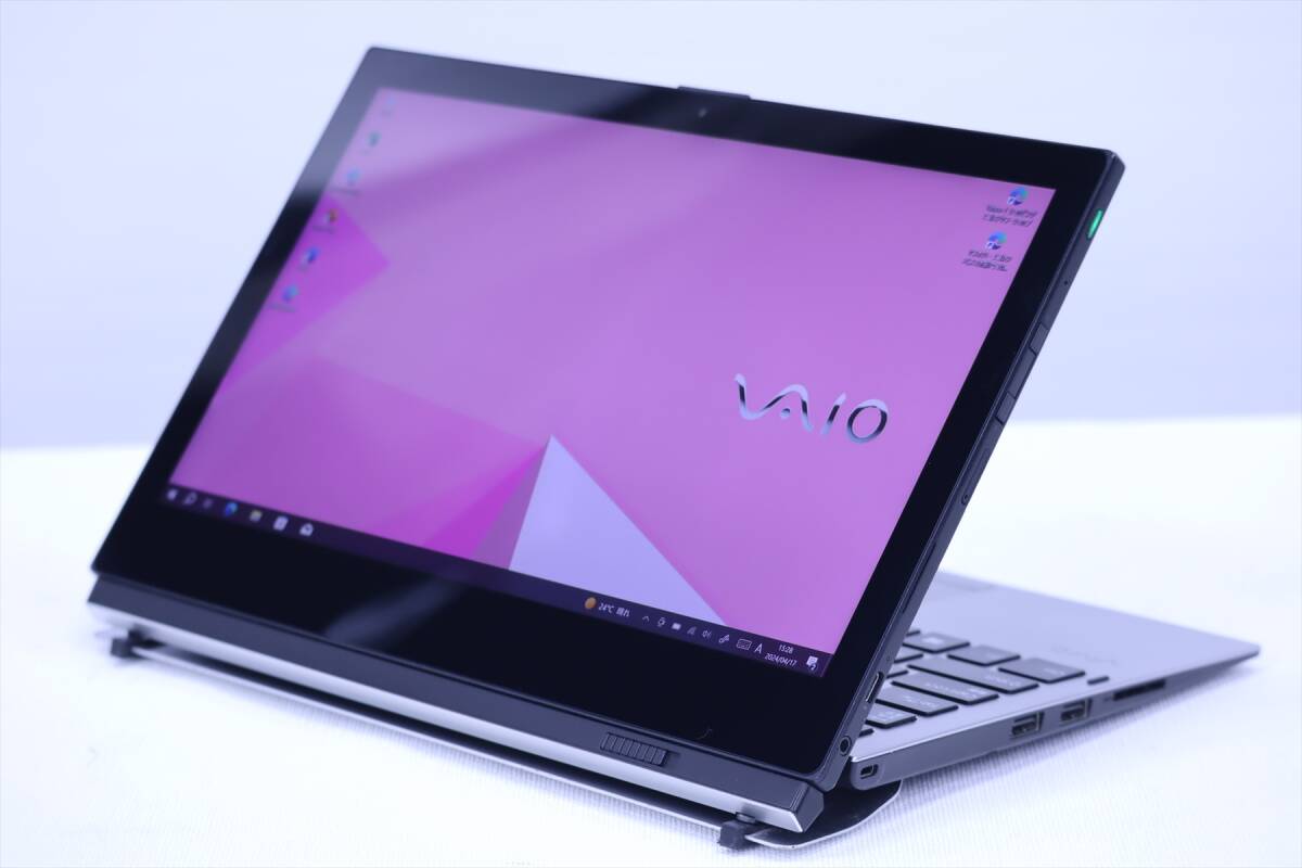 【1円～】Office2021搭載！LTE対応！12.5型FHD液晶搭載！2-in-1タブレットPC！VAIO Pro PA VJPA11C11N i5-8200Y RAM8Ｇ SSD256G Win10_画像1