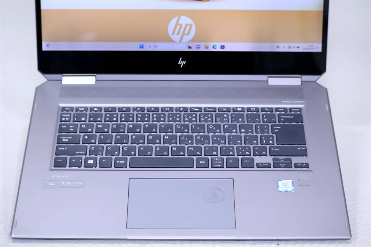 【1円～】Windows11 Corei7搭載！贅沢装備15.6型FHD液晶タブレットPC！HP ZBook Studio x360 i7-8750H RAM16G SSD512G P1000-4Gの画像4