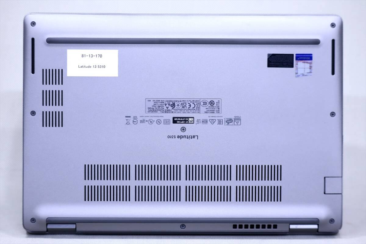 [1 jpy ~]Windows11 Office2021 installing! no. 10 generation Corei7 comfortable specifications!Latitude 5310 i7-10610U RAM16G SSD512G 13.3FHD AC adaptor attaching .