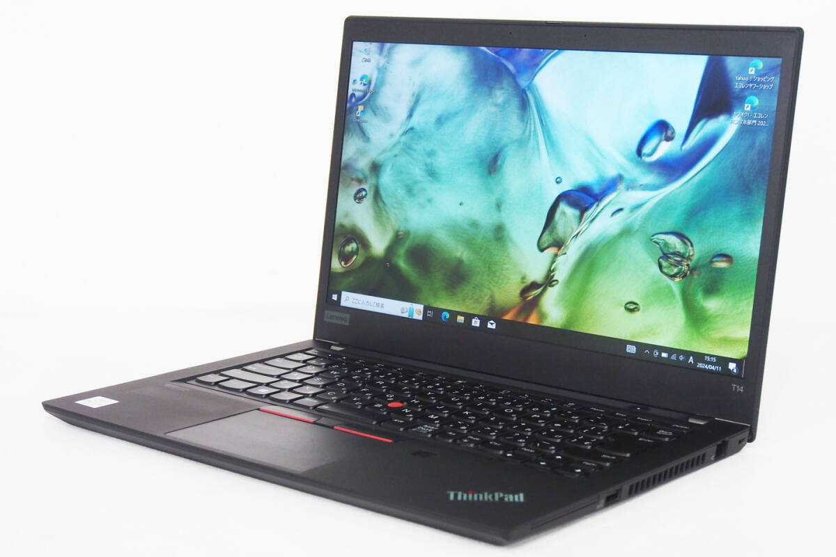 [1 jpy ~]2021 year made 10 generation CPU& full load memory 16GB installing comfortable specifications PC ThinkPad T14 Gen1 i5-10310U RAM16G SSD256G 14 type FHD Wi-Fi6 Win10Pro