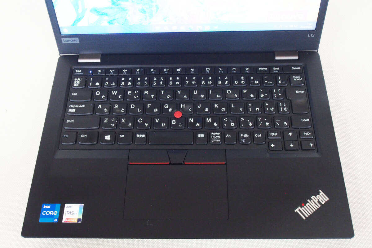 【1円～】高性能！第11世代Corei7×RAM16G×SSD512G！Win11×Office搭載！ThinkPad L13 Gen2 i7-1165G7 13.3型FHD 2021年製_画像2
