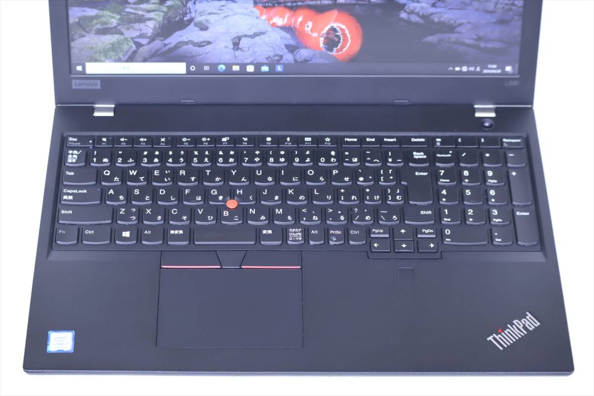 【即配】Corei7モデル！大容量メモリ16GB Office2019！Lenovo ThinkPad L590 i7-8565U RAM16G SSD256G 15.6FHD Win10リカバリ_画像2