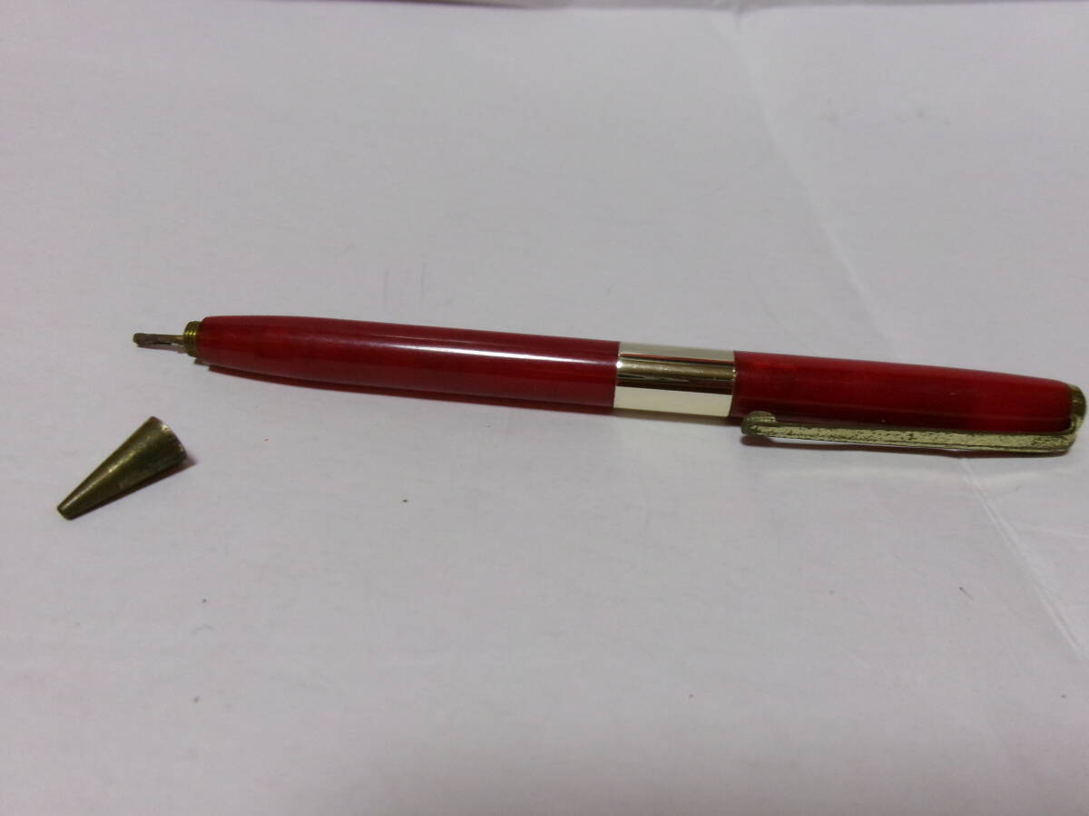 レトロ 萬年筆 ボールペン シャープペン＋芯 ４本セットの画像6