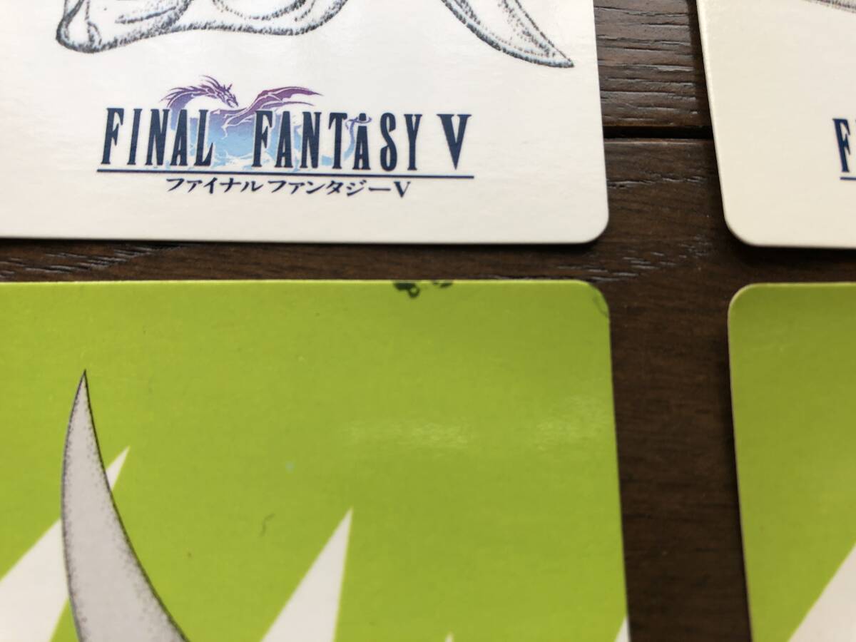 Final Fantasy Ⅴ карта коллекция z60 листов + Dub .FF5 Final Fantasy 5