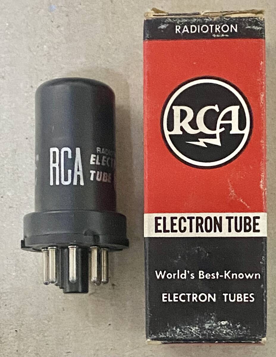 ■NEW20184■ メタル管 RCA 6SC7 新品元箱入の画像1