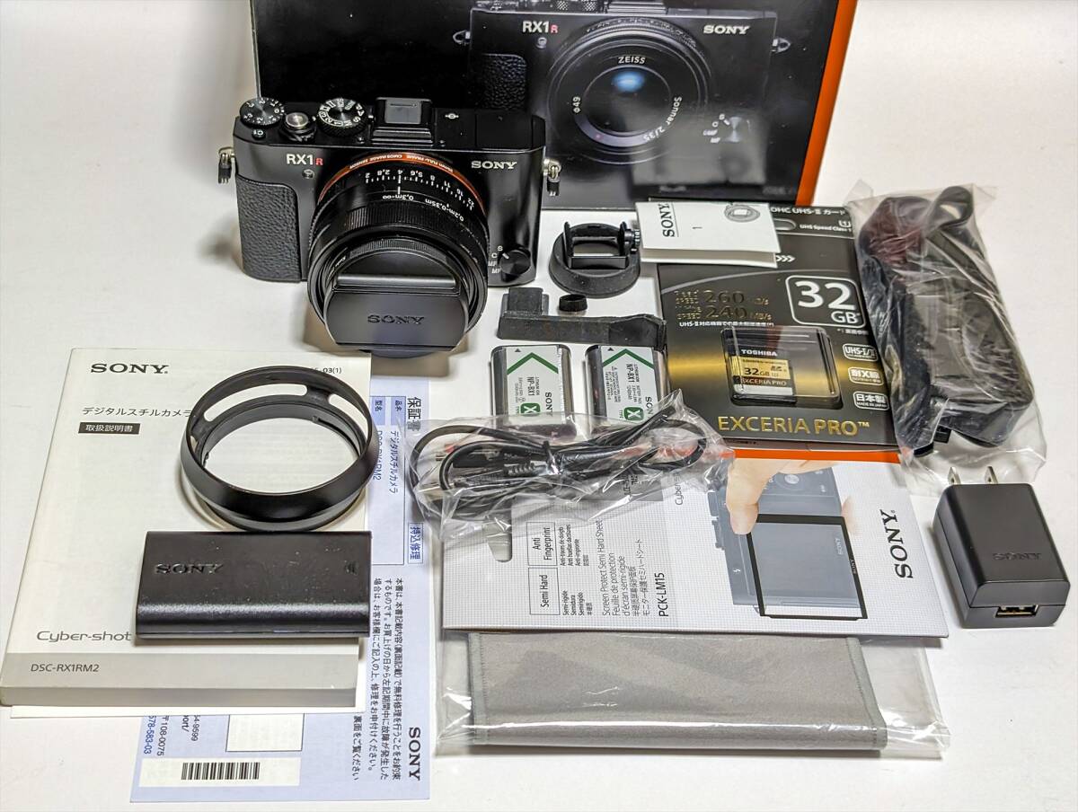 SONY ソニー DSC-RX1RM2　おまけ多数、保証付 極美品