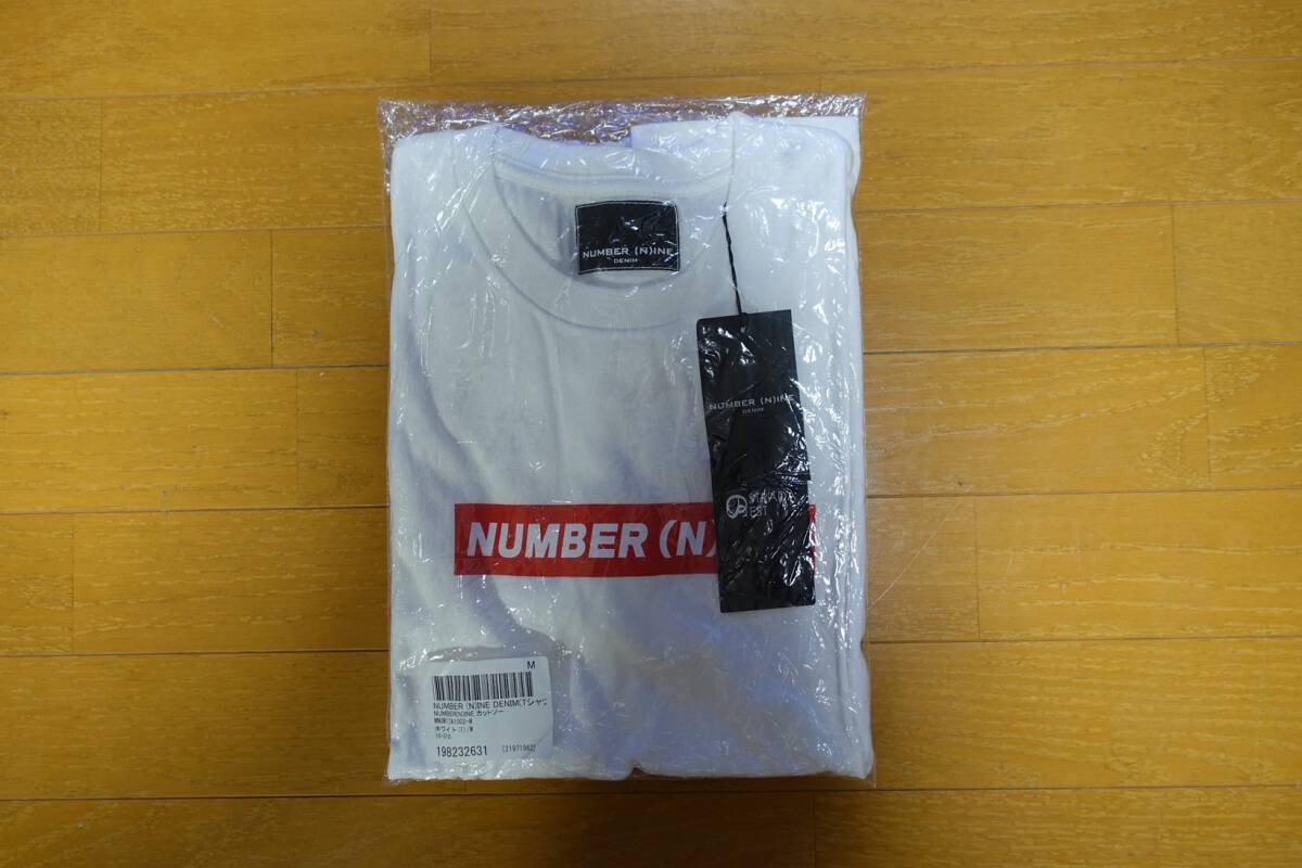 NUMBER (N)INE ナンバーナイン Ｍサイズ Ｔシャツ 男女兼用 白 ホワイト 綿100％の画像3