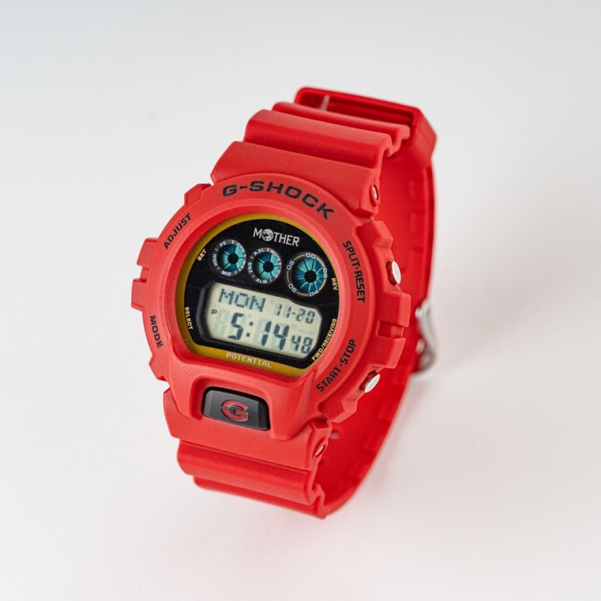 CASIO MOTHER G-SHOCK カシオ Gショック 腕時計 レッド ほぼにち CASIO MOTHER G-SHOCK カシオ Gショック 腕時計 レッド ほぼにち