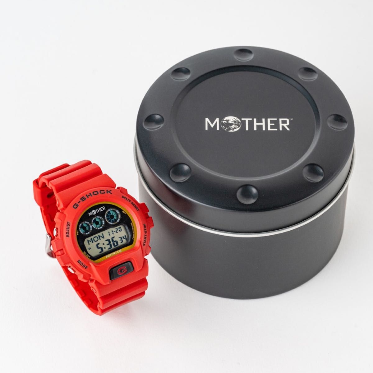 CASIO MOTHER G-SHOCK カシオ Gショック 腕時計 レッド ほぼにち CASIO MOTHER G-SHOCK カシオ Gショック 腕時計 レッド ほぼにち