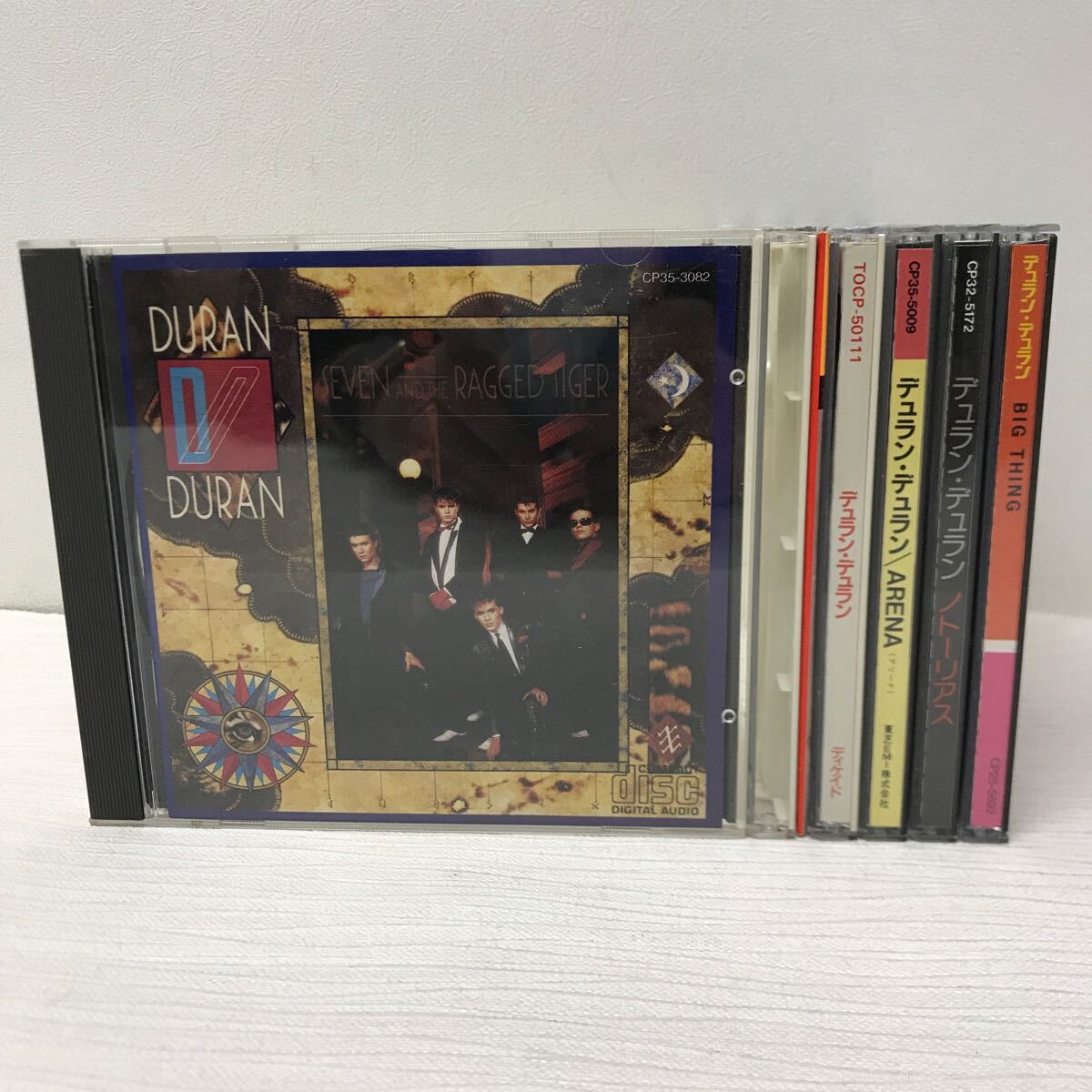 I0413A3 デュラン・デュラン DURAN DURAN CD 6巻セット 音楽 洋楽 / DECADE / SEVEN AND THE RAGGED TIGER / ARENA / BIG THING 他の画像1