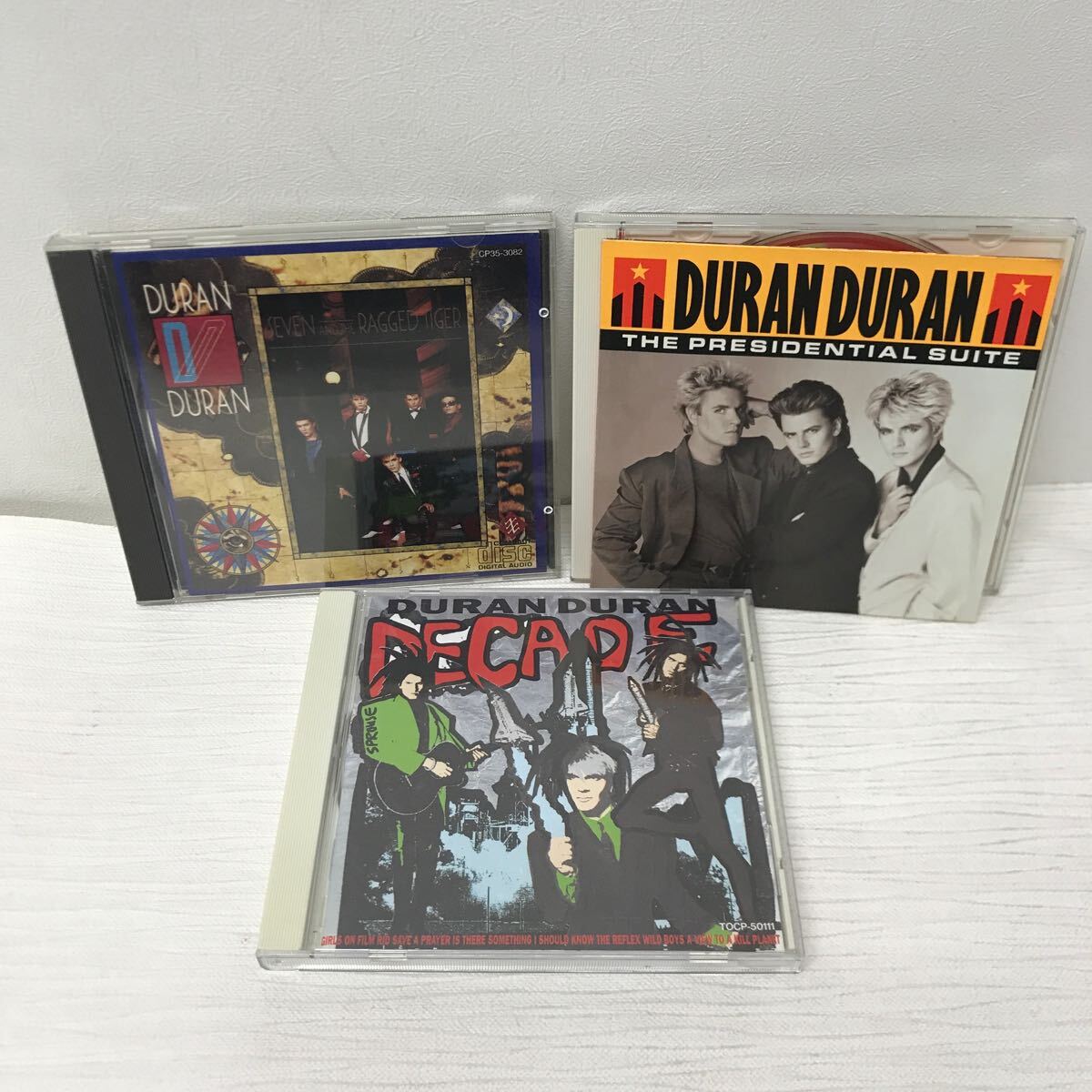 I0413A3 デュラン・デュラン DURAN DURAN CD 6巻セット 音楽 洋楽 / DECADE / SEVEN AND THE RAGGED TIGER / ARENA / BIG THING 他の画像3