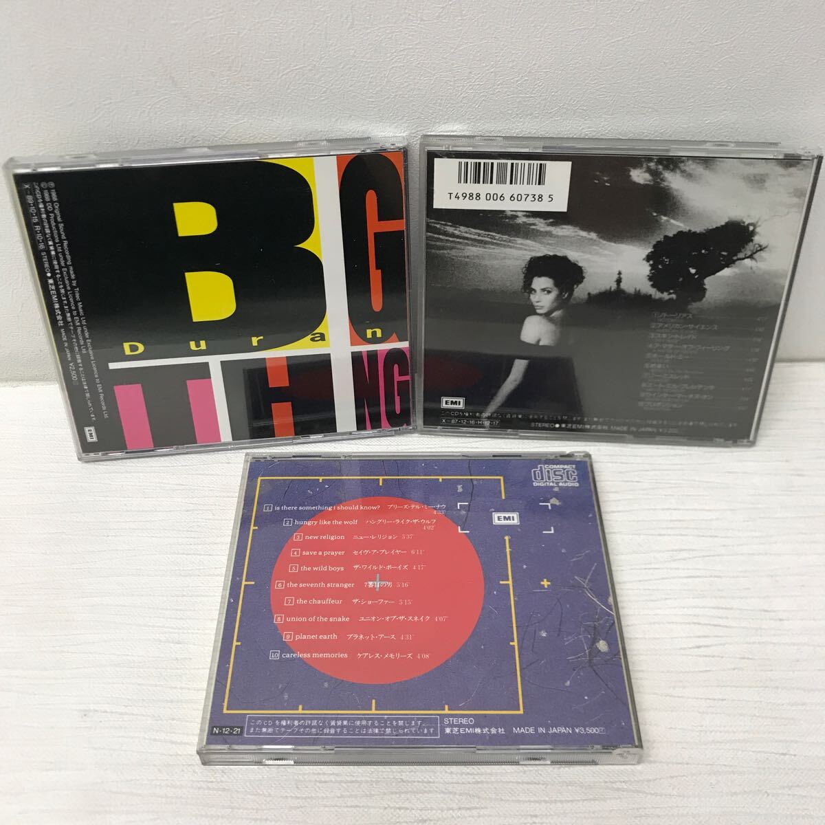 I0413A3 デュラン・デュラン DURAN DURAN CD 6巻セット 音楽 洋楽 / DECADE / SEVEN AND THE RAGGED TIGER / ARENA / BIG THING 他の画像7