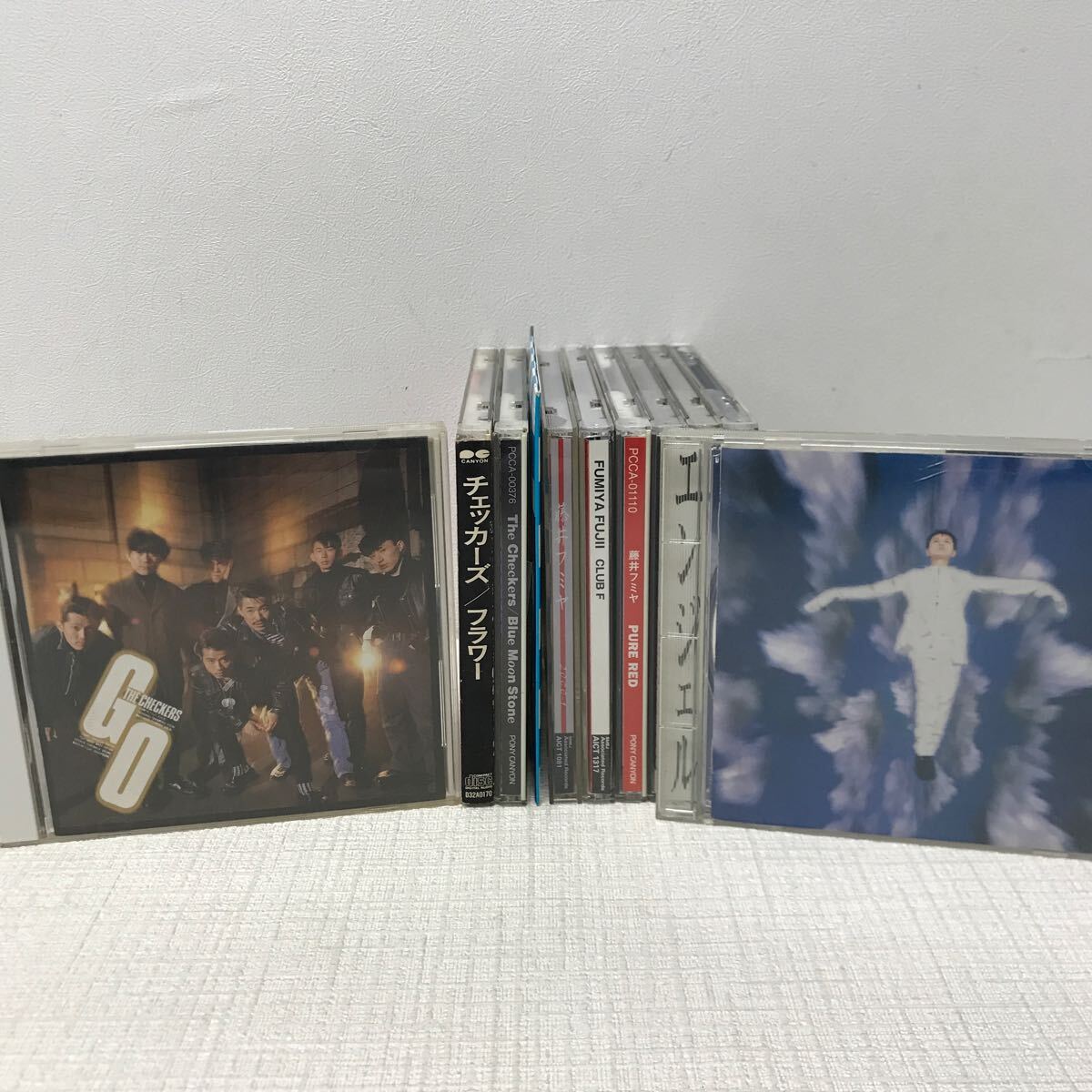 I0415C3 суммировать * Fujii Fumiya The Checkers CD 13 шт комплект музыка Японская музыка / цветок / GO / блокировка n roll / Angel / TEARS / CLUB F др. 