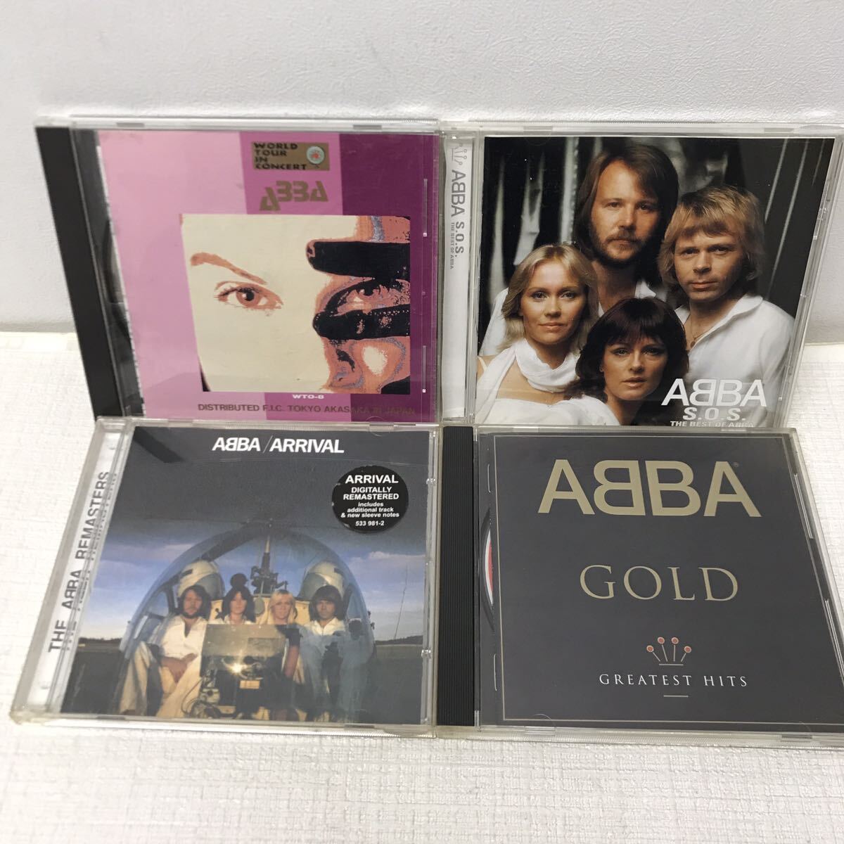 I0415E3 まとめ★ABBA アバ CD 8巻セット 音楽 洋楽 / GREATEST HITS / WORLD TOUR CONCERT / S.O.S / ARRIVAL 他_画像5