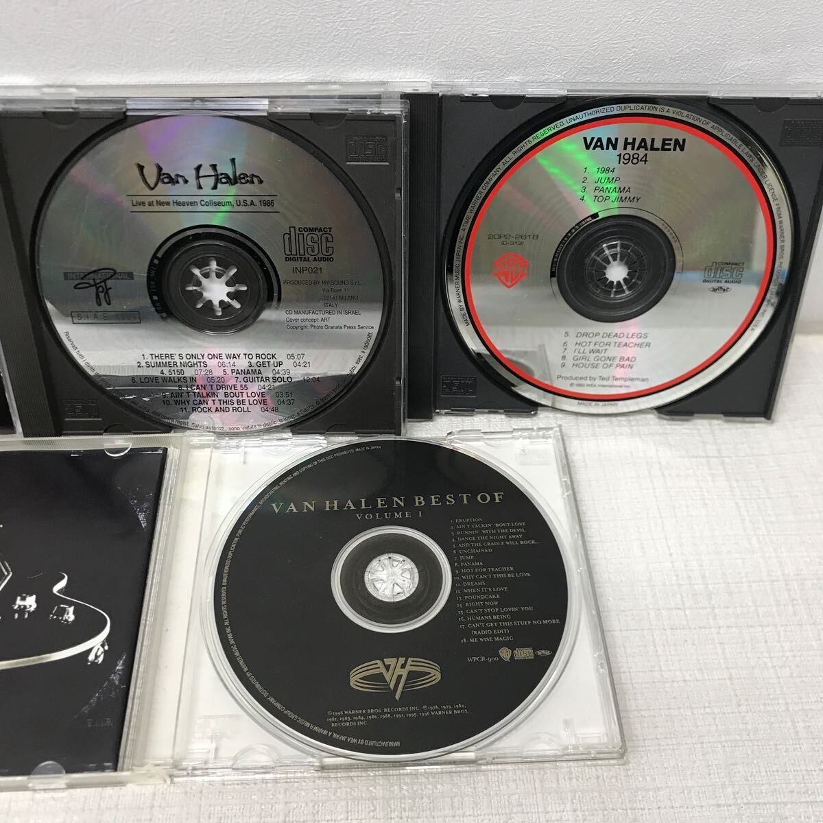 I0415E3 суммировать *VAN HALEN Van * разделение Len CD 7 шт комплект музыка западная музыка блокировка / 1984 /.. . огонь линия / BALANCE / 5150 / LIVE IN U.S.A др. 