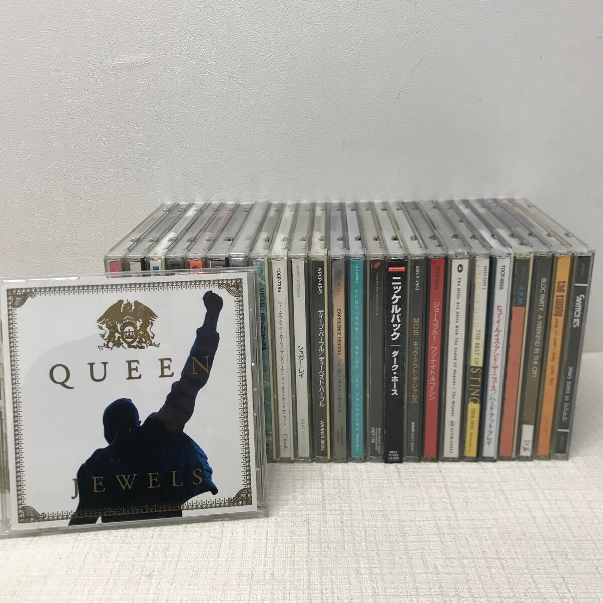 I0415J3 まとめ★洋楽 ロック ハードロック CD 25巻セット 音楽 / QUEEN / エアロスミス / BON JOVI / EAGLES / NIRVANA / MR.BIG 他の画像1