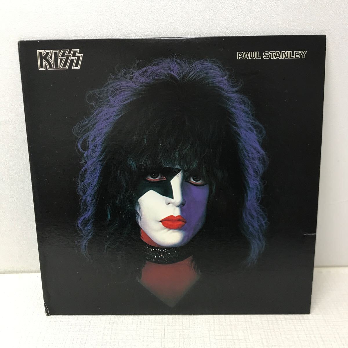 I0416B3 KISS キッス PAUL STANLEY ポール・スタンレー LP レコード 音楽 洋楽 ロック VIP-6577 国内盤 カサブランカ _画像1