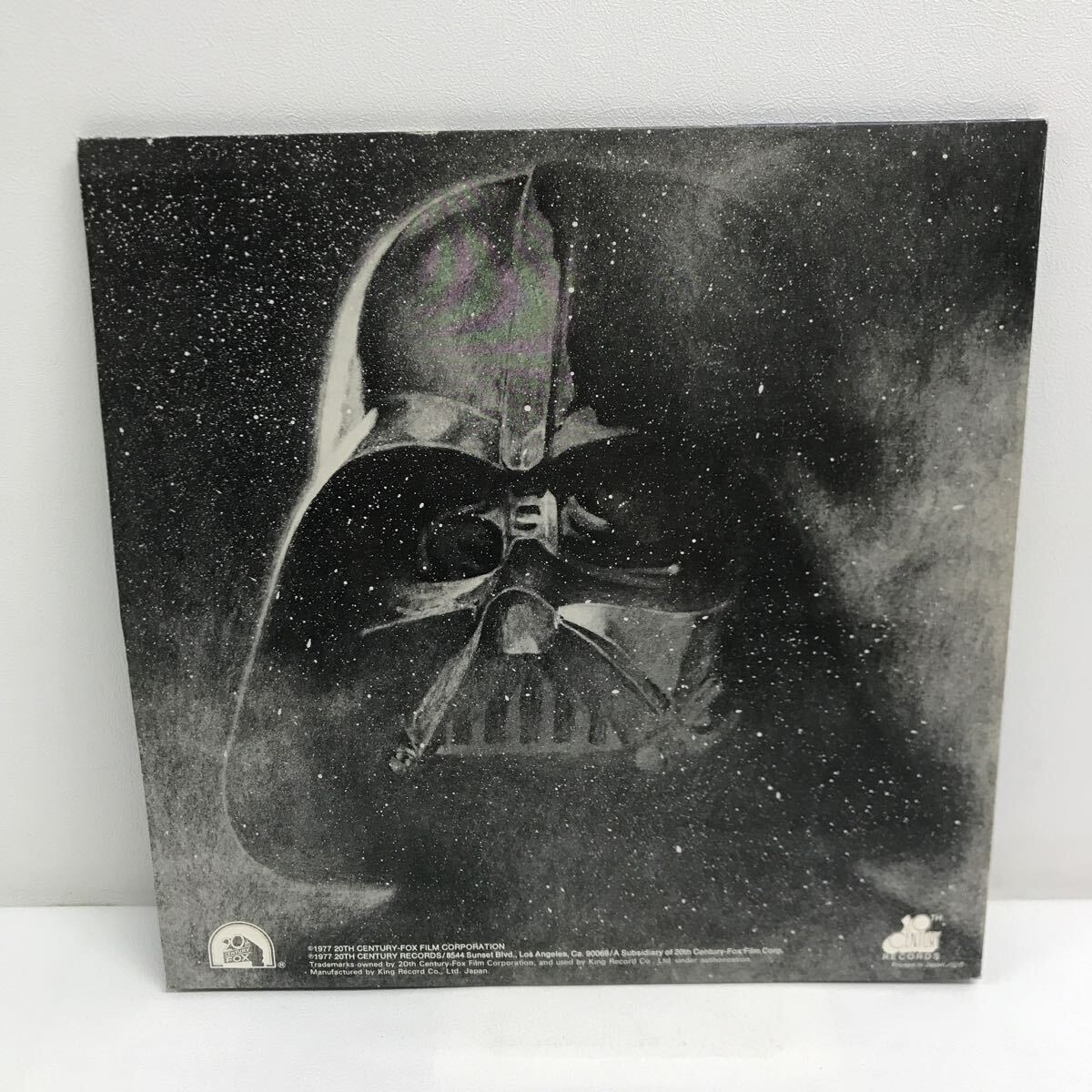 I0423A3 STAR WARS スター・ウォーズ オリジナル・サウンドトラック LP レコード 2枚組 帯付き 音楽 サントラ盤 FMW-37/8 キングレコードの画像2