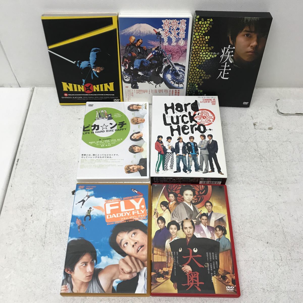 I0429A3 まとめ★邦画 映画 DVD 43巻セット セル版 / 座頭市 / 大奥 / バトル・ロワイヤル / 余命1ヶ月の花嫁 / 日本沈没 / NANA 他_画像3