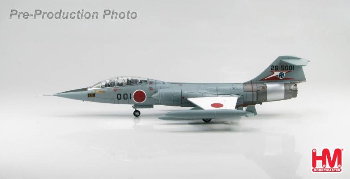 ホビーマスター 1/72 航空自衛隊 F-104DJ 001複座初号機 スターファイター