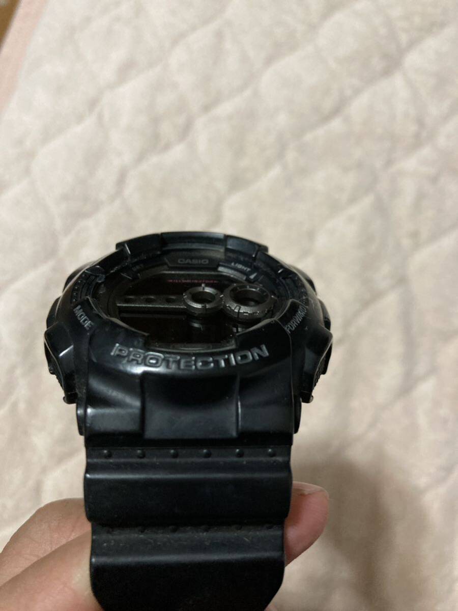 CASIO G-SHOCK GD-100 オールブラック 反転_画像10