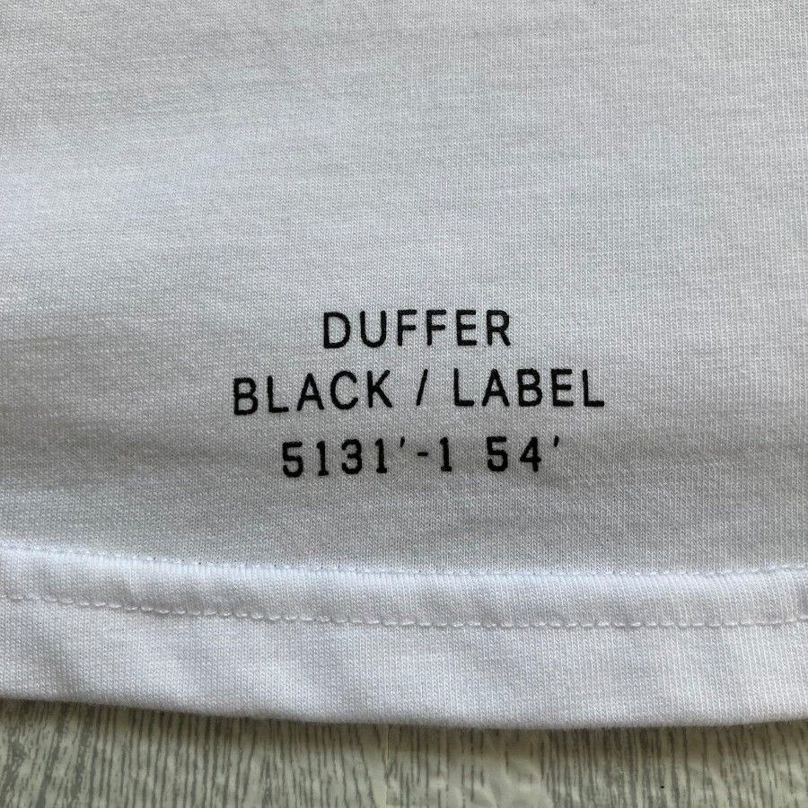 The DUFFER of ST.GEORGE　BLACK LABEL ラウンドヘムスリーブ 吸湿速乾 ノースリーブ Tシャツ