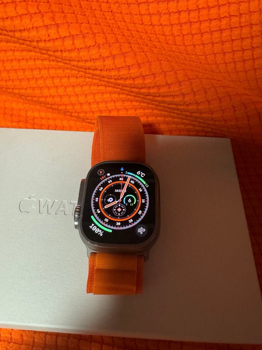 新品同等　Apple Watch ultra 1世代　保証 2024年06月22日まで　箱等全て有り　コメント欄見てください