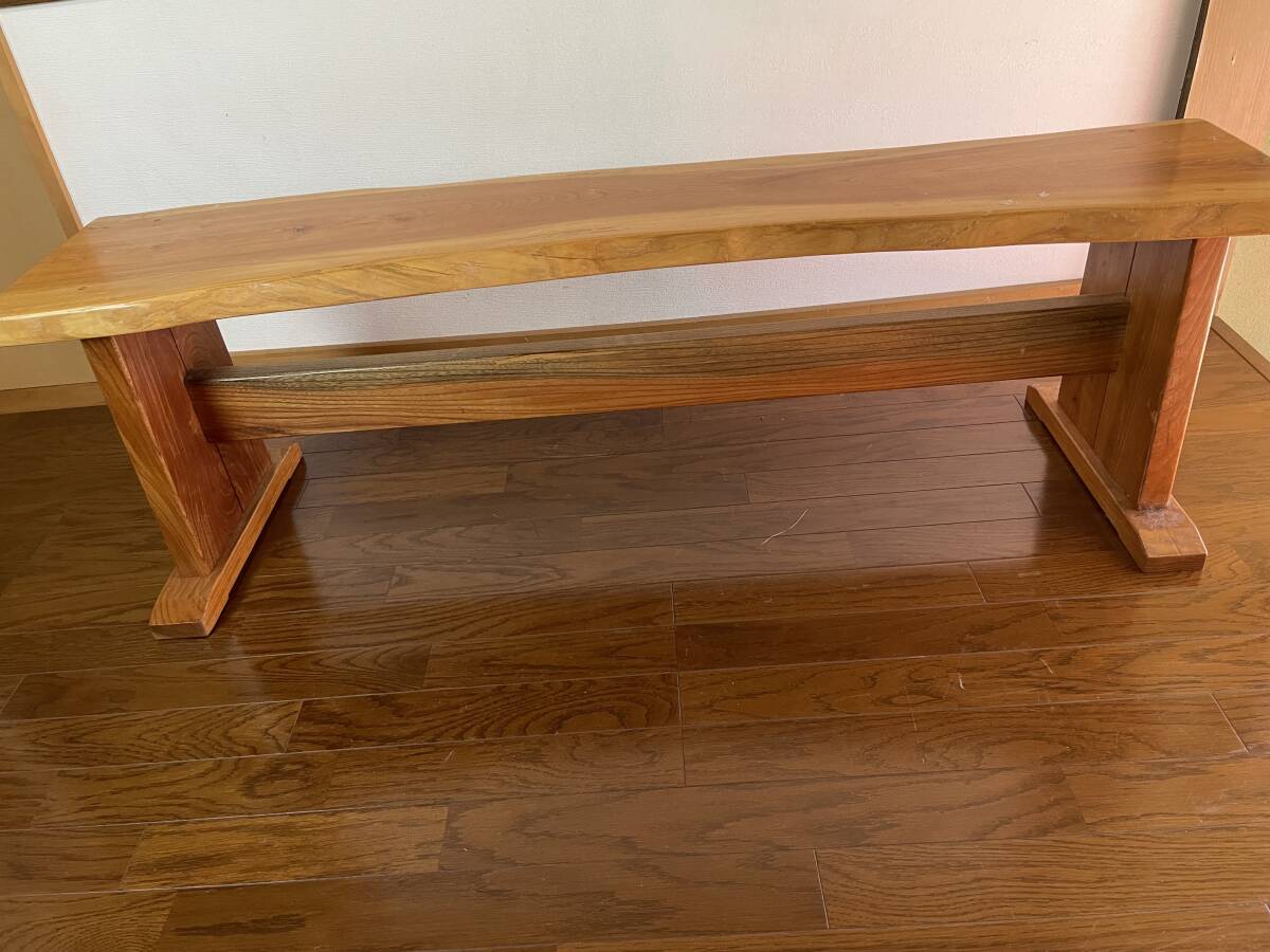  очень прекрасный под дерево. один листов доска. bench 140cm×41cm высота 43.5cm