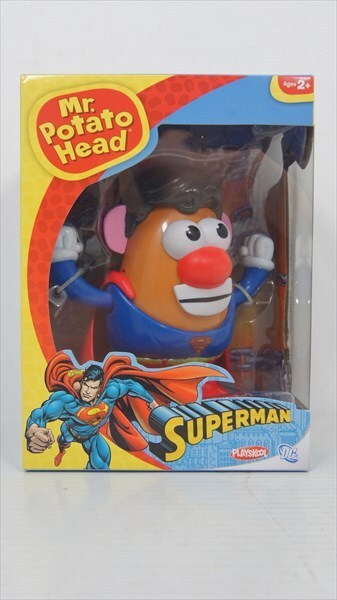 PlaySkool DCコミックス SUPERMAN Mr.ポテトヘッド x スーパーマン コラボ キャラクター フィギュア [未開封品]_画像1