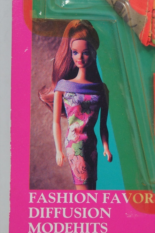 MATTEL Barbie FASHION FAVORITES C 1992年 当時物 バービー 衣装 小物 フィギュア 雑貨[未開封品]_画像6