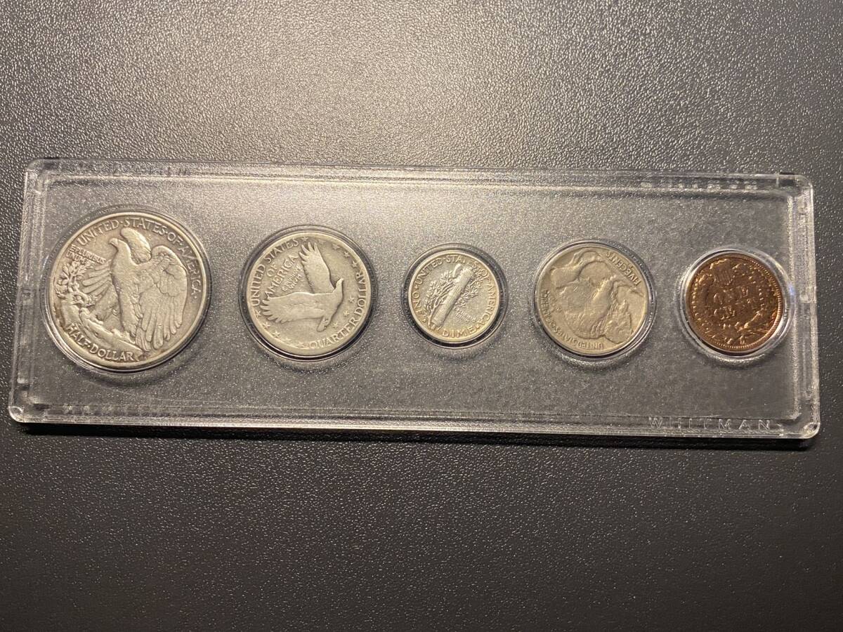アメリカ記念貨幣セット 銀貨など コイン 硬貨 古銭 美品 レアの画像4