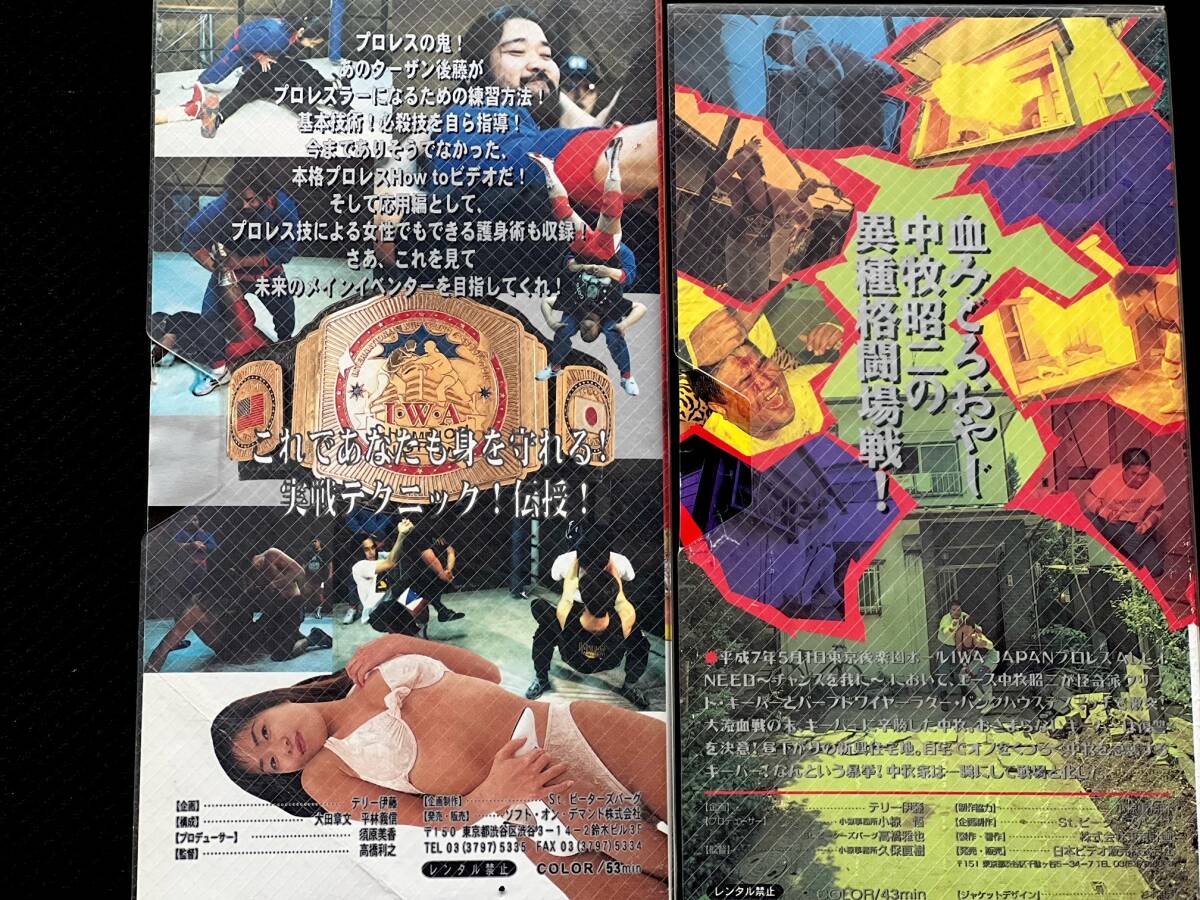 激レア ビデオ安売り王 伝説の一軒家プロレス 元祖バックヤードレスリング デスマッチ (検)FMW ECW CZW ＷＷE WCW W★ING IWAジャパンの画像5