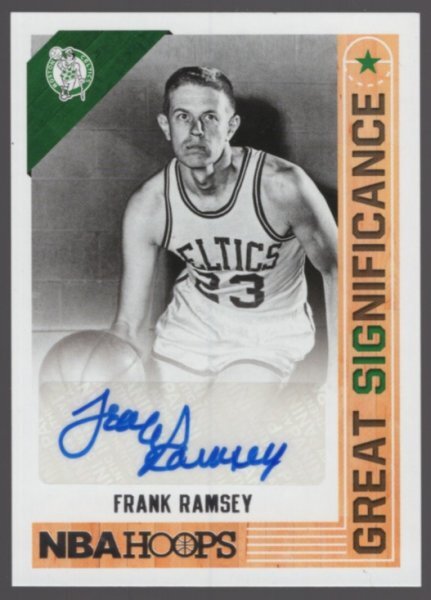 17-18 Panini Hoops Frank Ramsey Autoの画像1