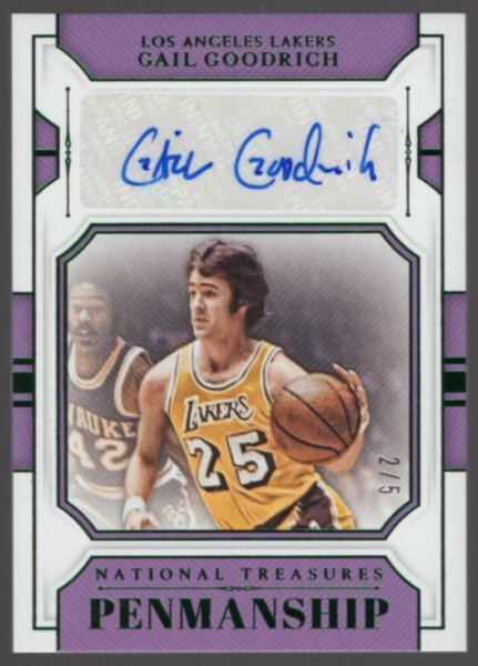 18-19 National Treasures Emerald Gail Goodrich Auto /5_画像1