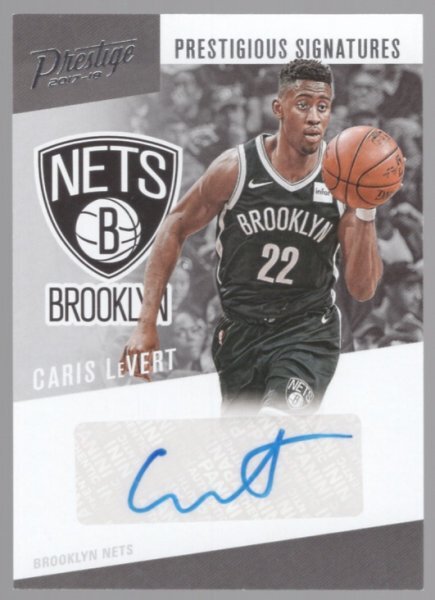 17-18 Panini Prestige Caris LeVert Autoの画像1