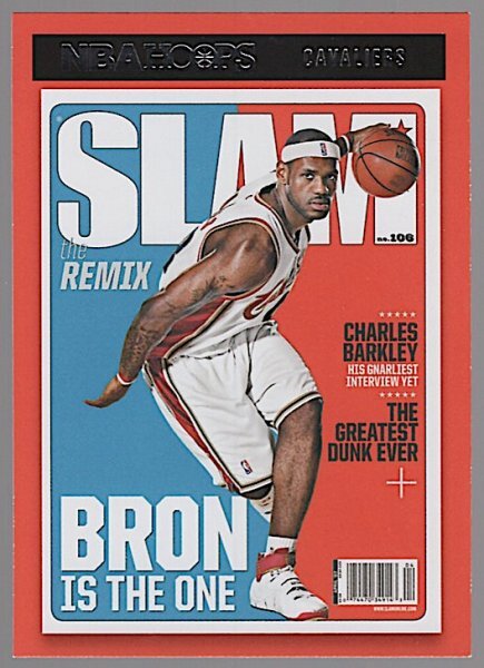 20-21 Panini Hoops SLAM LeBron Jamesの画像1