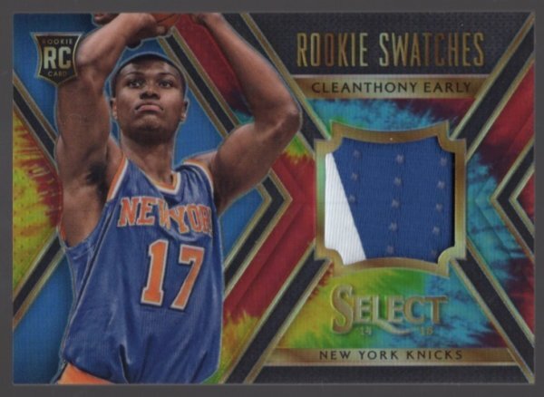 14-15 Panini Select Tie-Dye Prizms Cleanthony Early Patch /25の画像1