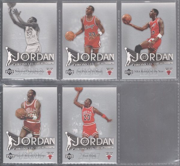 07-08 Upper Deck Jordan Chronicles 20枚コンプリセットの画像1