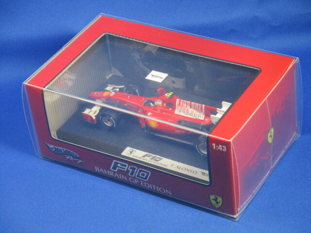 ★フェラーリ F10 バーレーンGPエディション フェルナンド アロンソ T6289　　 　 1/43 　Mattel製 　(管:MA-014)_画像10